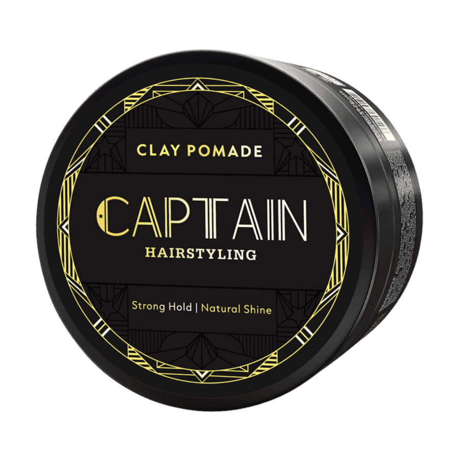 Captain Men's Care Clay Pomade Travel Size Penata Rambut 30gram