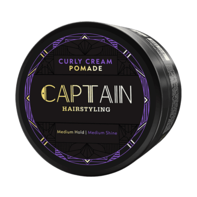 Captain Men's Care Curly Pomade Penata Rambut