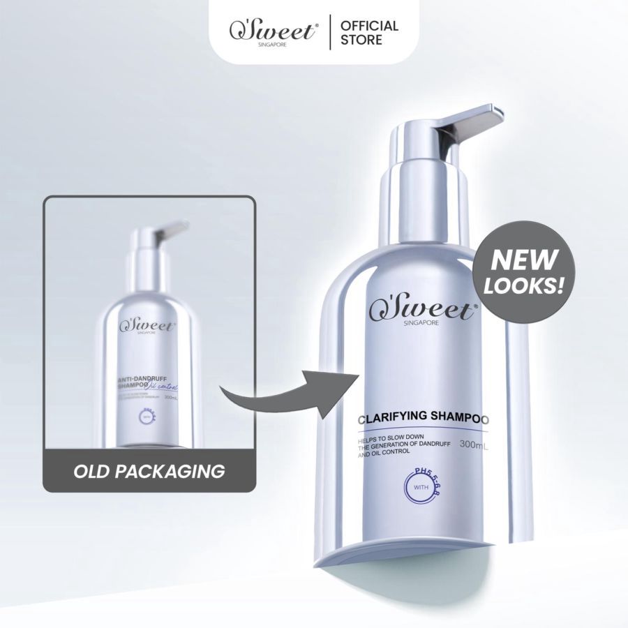 O'Sweet Singapore Clarifying Anti Dandruff & Oil Control Shampoo 300ml