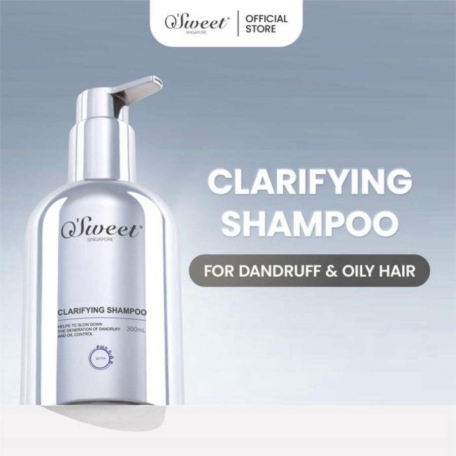 O'Sweet Singapore Clarifying Anti Dandruff & Oil Control Shampoo 300ml