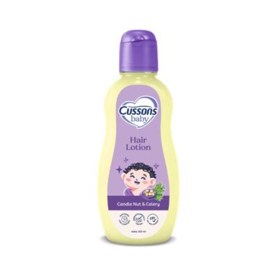 Cussons Baby Hair Lotion Candle Nut & Celery Perawatan Bayi