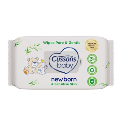 Cussons Baby Wipes Pure & Gentle Organic Olive Oil