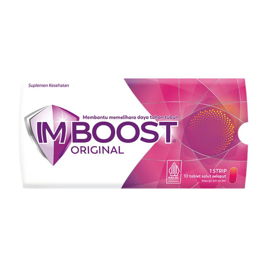 Imboost Original Suplemen Daya Tahan Tubuh 10tablet