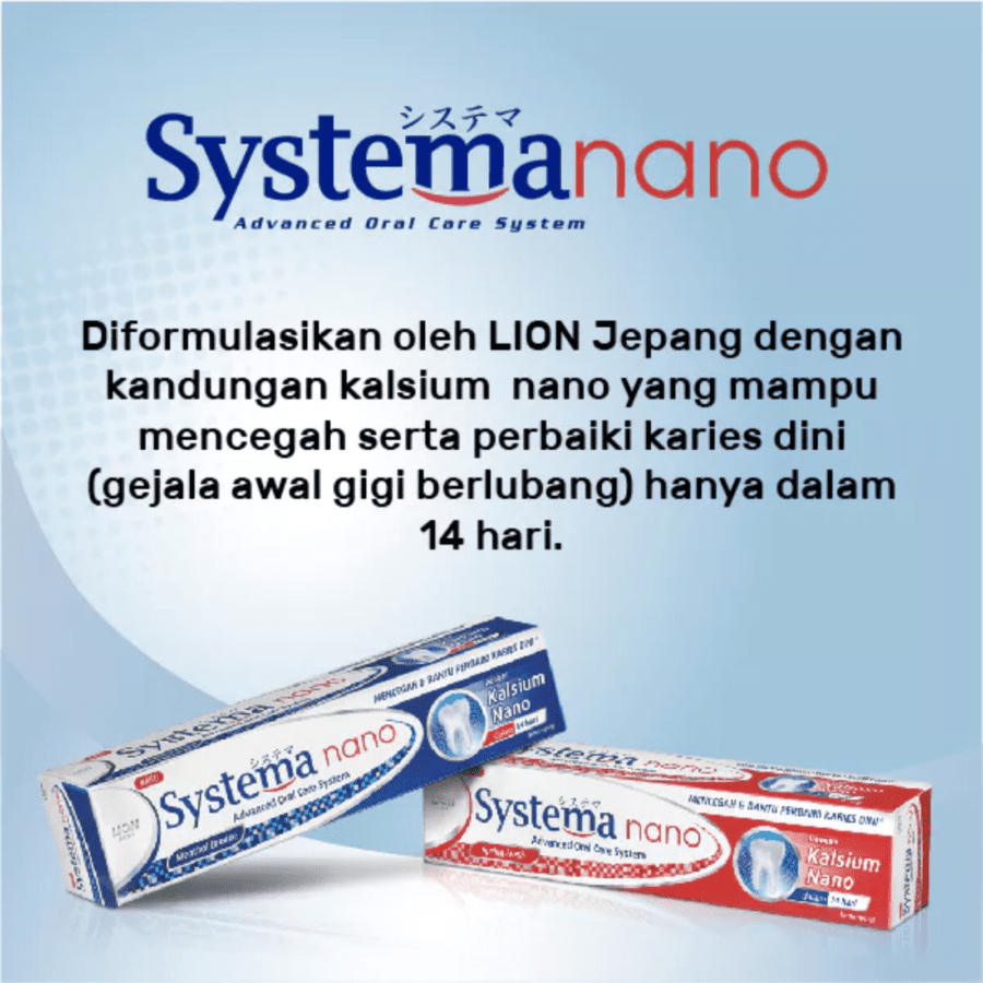 Systema Nano Spring Fresh Toothpaste 190gram