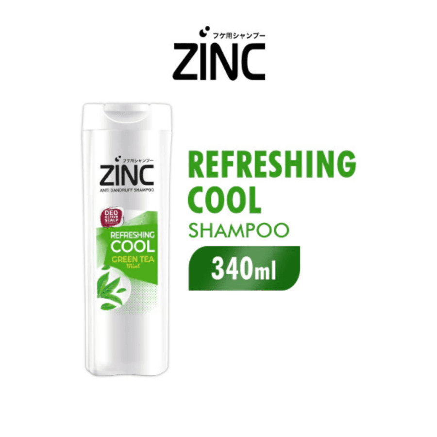 Zinc Refreshing Cool Anti Dandruff Shampoo 340ml