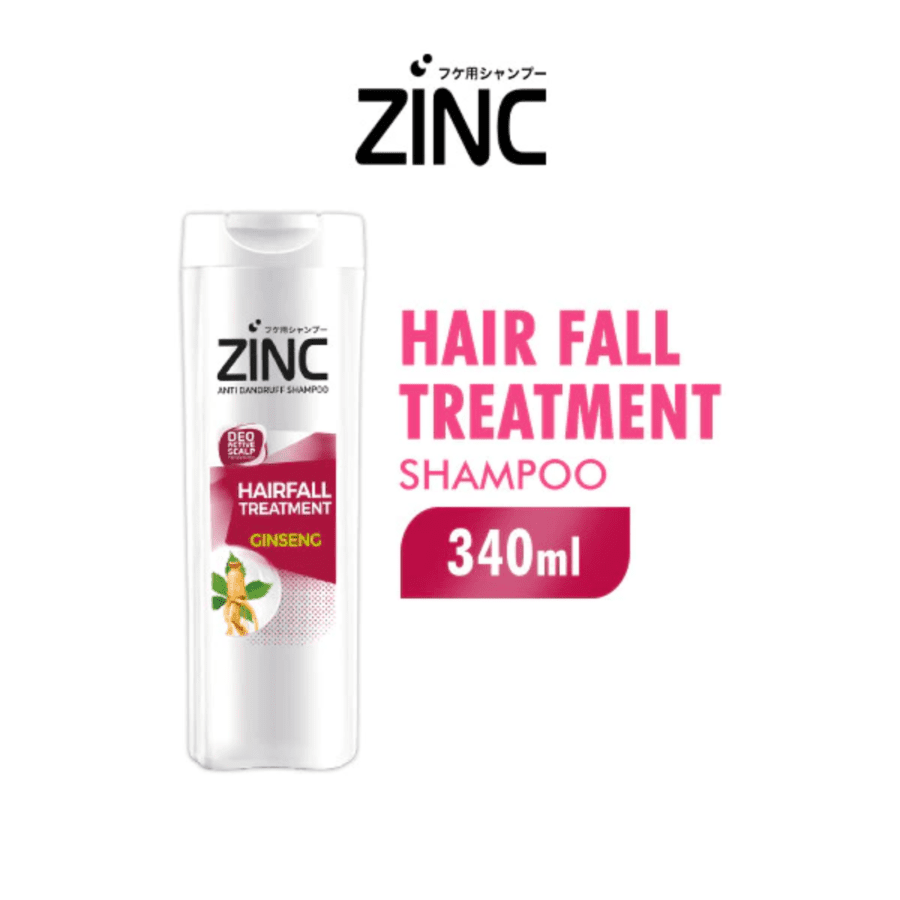 Zinc Hairfall Treatment Anti Danruff Shampoo 340ml