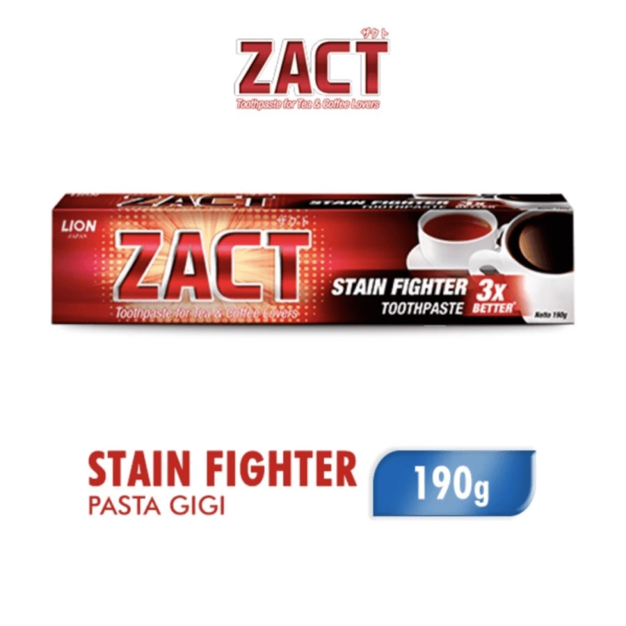 Zact Stain Fighter Toothpaste 190gram