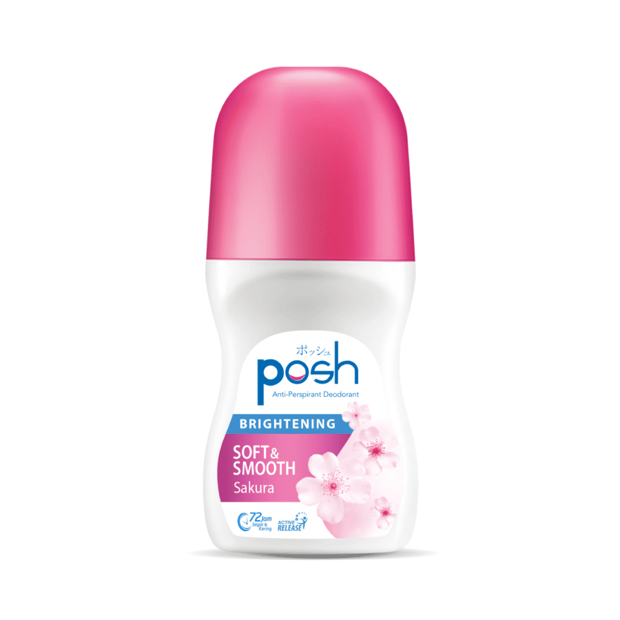 Posh Brightening Soft & Smooth Sakura Deodorant Roll On 50ml