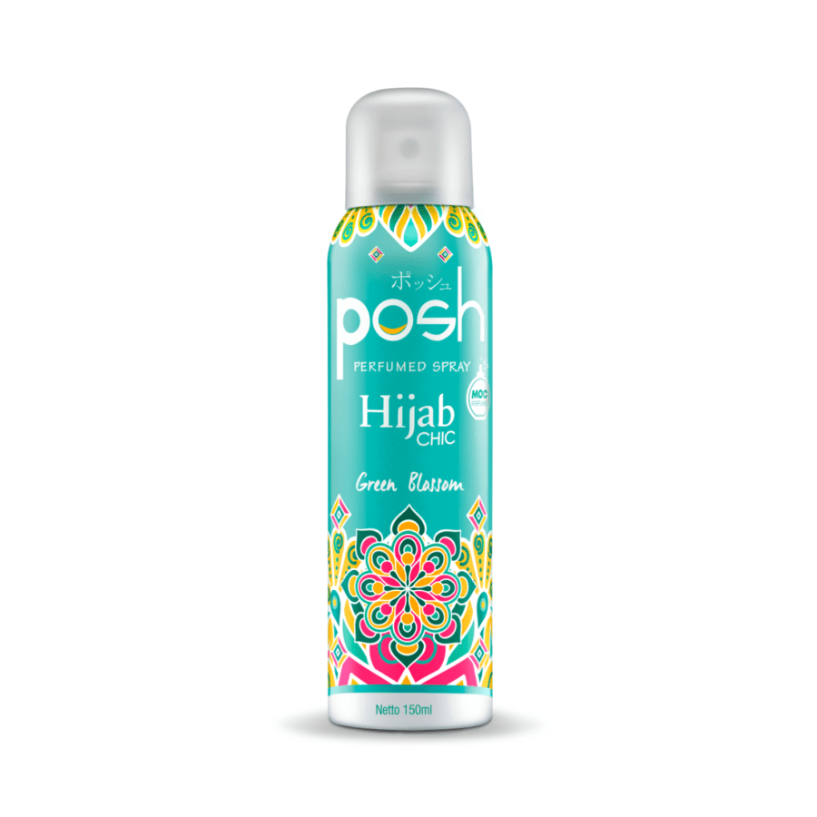 Posh Hijab Chic Green Blossom Perfumed Spray 150ml