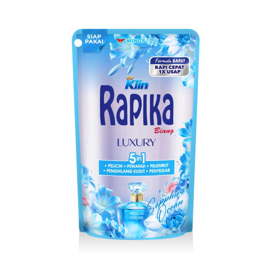 Rapika Biang Luxury Blue Pelicin Pakaian 250ml