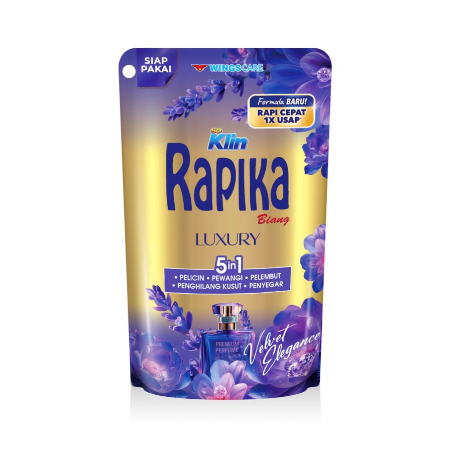 Rapika Biang Luxury Purple Pelicin Pakaian 250ml