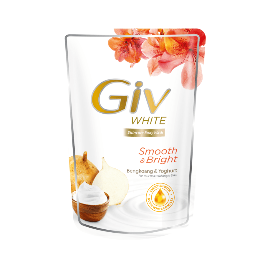 Giv White Pure White Bengkoang & Yogurt Body Wash Refill 400ml