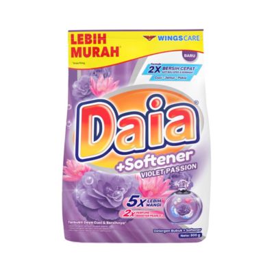 Daia Plus Softener Violet Passion Deterjen Bubuk