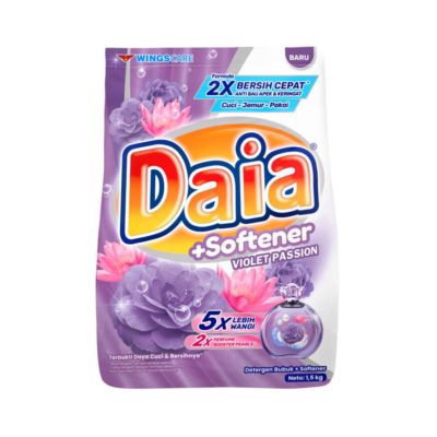 Daia Softener Violet Passion Deterjen Bubuk