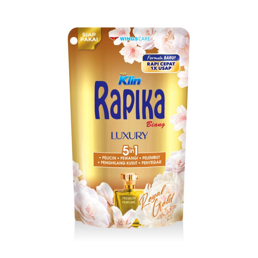 Rapika Biang Luxury Gold Pelicin Pakaian 250 ml 250ml