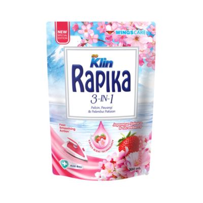 Rapika Japanese Sakura & Strawberry Pelicin Pakaian 300 ml