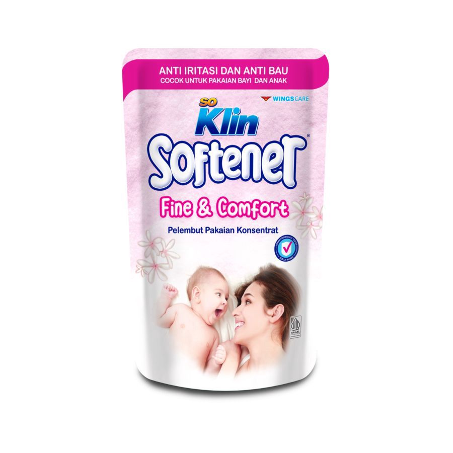 SoKlin Softener Fine Pelembut Pakaian Konsentrat 650 ml 650ml