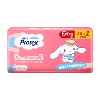 Hers Protex Daily Comfort Day Cinnamoroll 23,5cm Pembalut Wanita