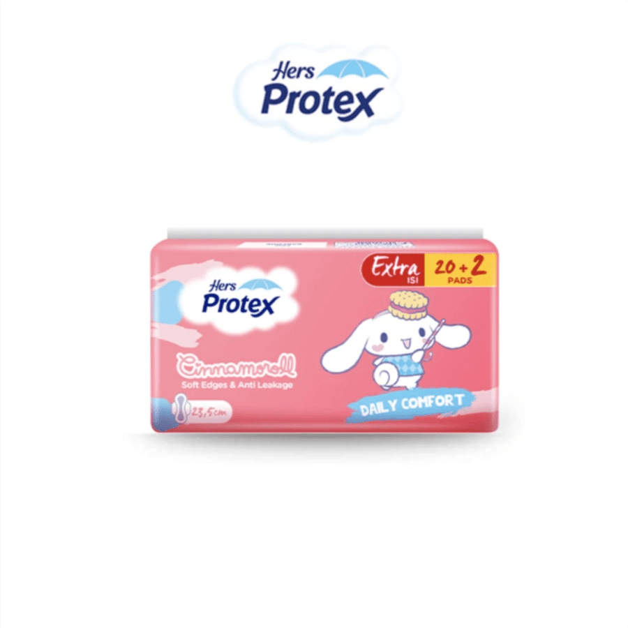 Hers Protex Daily Comfort Day Cinnamoroll 23,5cm Pembalut Wanita 20pads