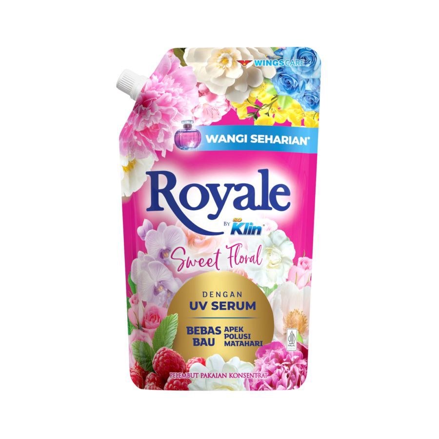 Royale by So Klin Sweet Floral Pelembut Pakaian 680ml