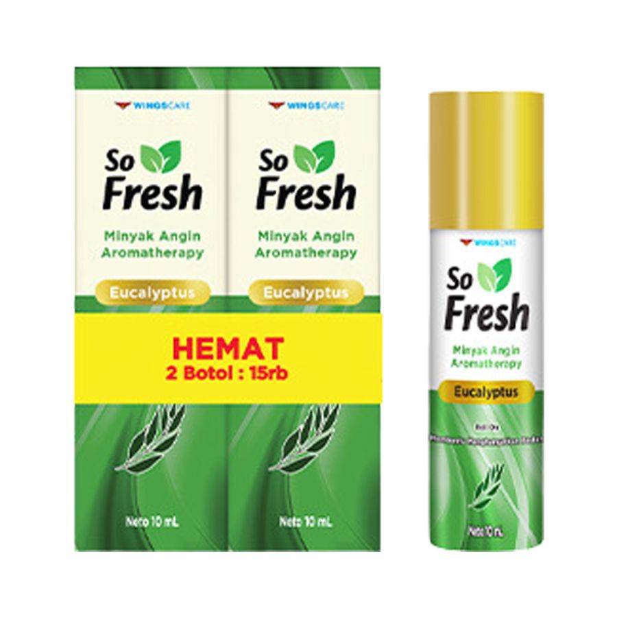 So Fresh Euacalyptus Aromatheraphy Minyak Angin 10ml
