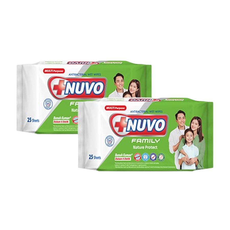 Buy 1 Get 1 Nuvo Family Nature Protect Wet Wipes 50sheets