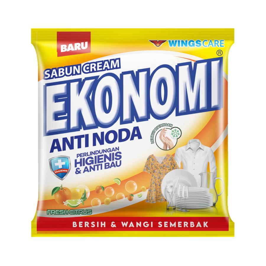 Ekonomi Fresh Citrus Sabun Colek Krim 380gram