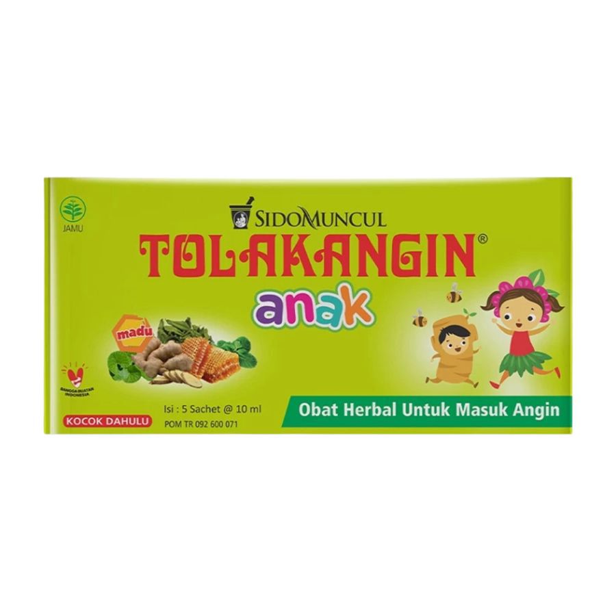 Tolak Angin Anak Obat Herbal Masuk Angin 5 sachets 1box