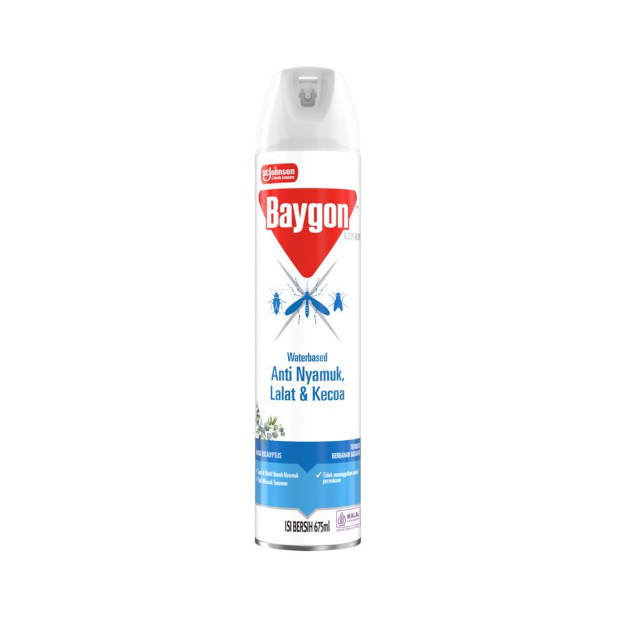 Baygon Aerosol Waterbase Pembasmi Serangga 675ml