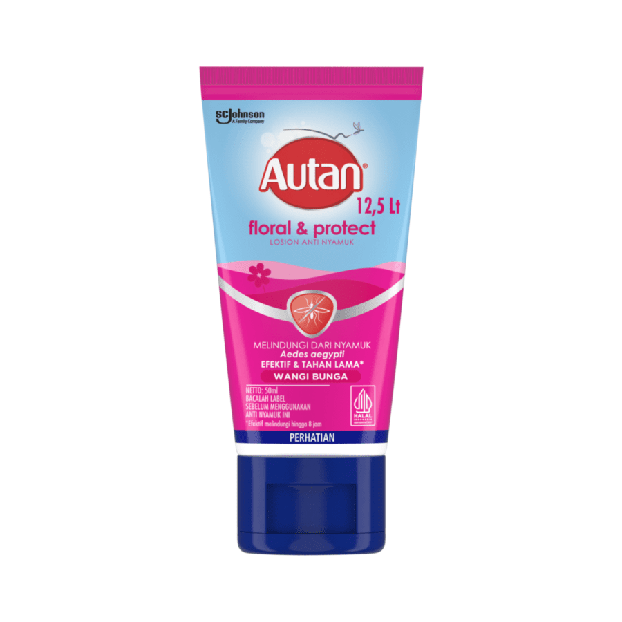 Autan Floral & Protect Lotion Anti Nyamuk 50ml