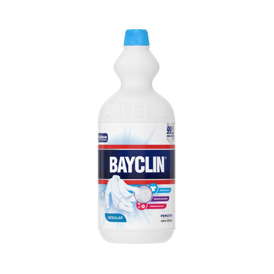 Bayclin Regular Penghilang Noda Pakaian 1liter