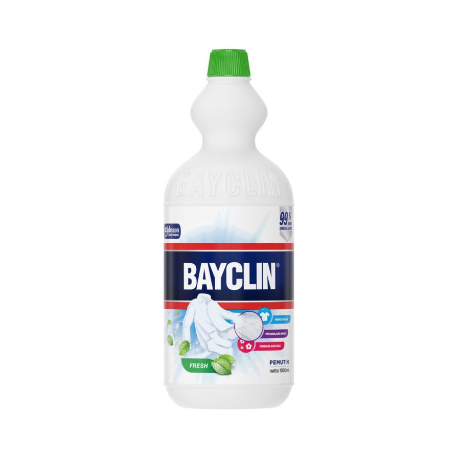 Bayclin Fresh Penghilang Noda Pakaian 1liter