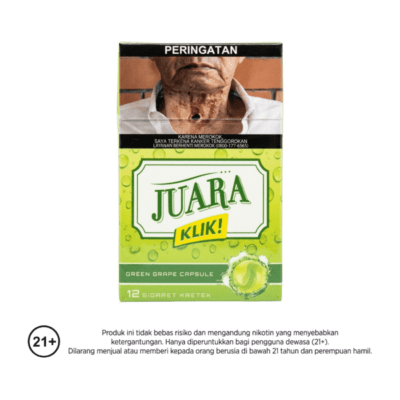 Juara Click Green Grape Kretek Rokok Batang