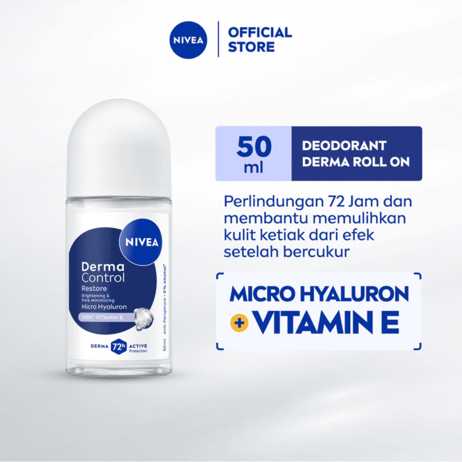 Nivea Derma Control Restore Deodorant Roll On 50ml