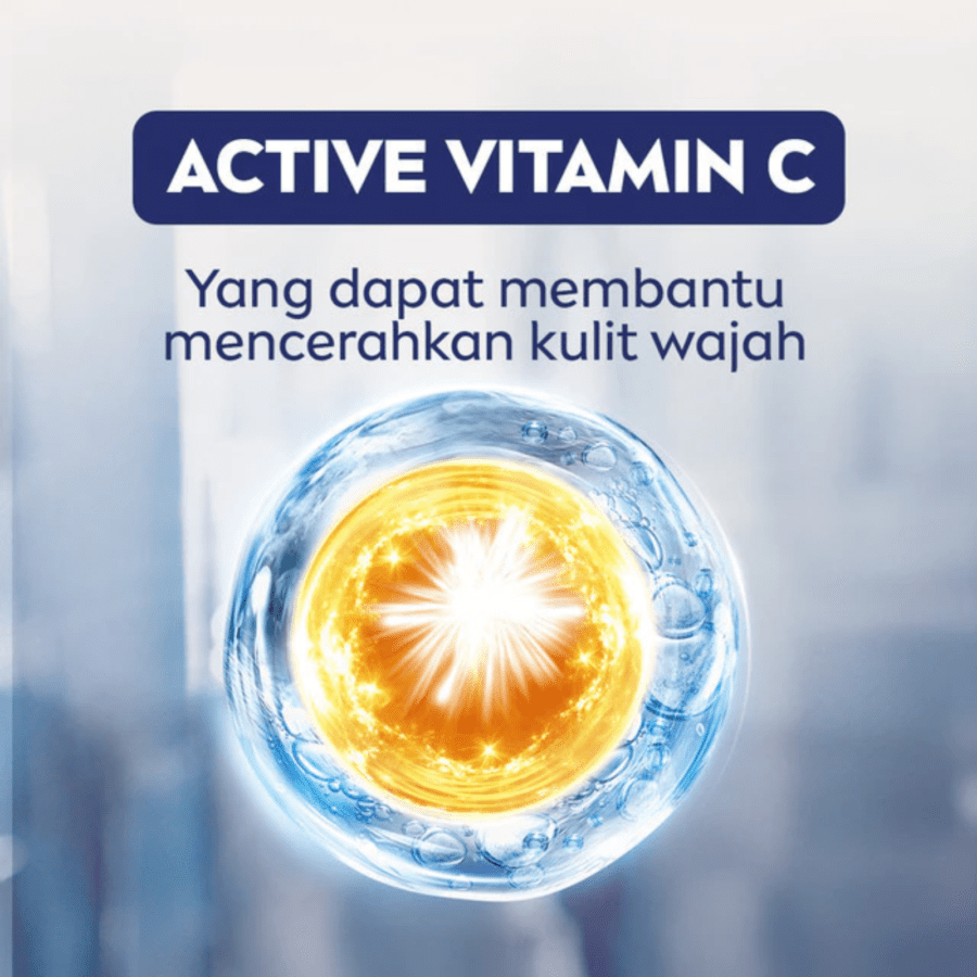 Nivea Men Extra Bright C & HYA Vitamin Scrub Facial Wash 100ml