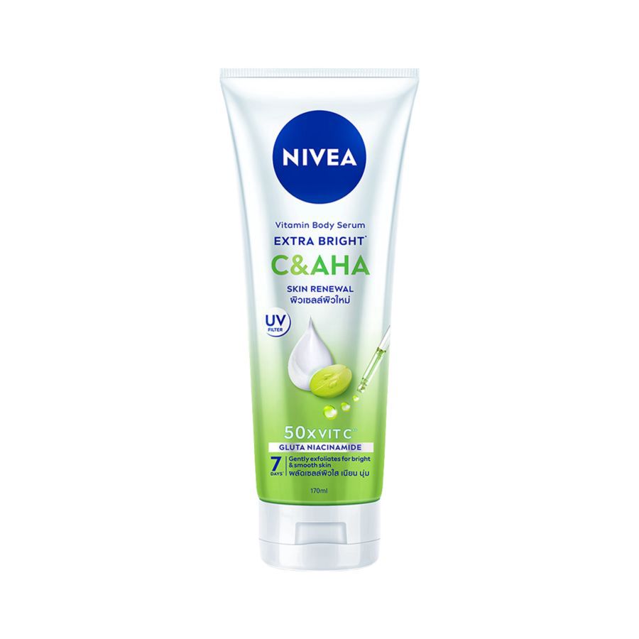 NIVEA Extra Bright C&AHA Skin Renewal Body Serum 170ml