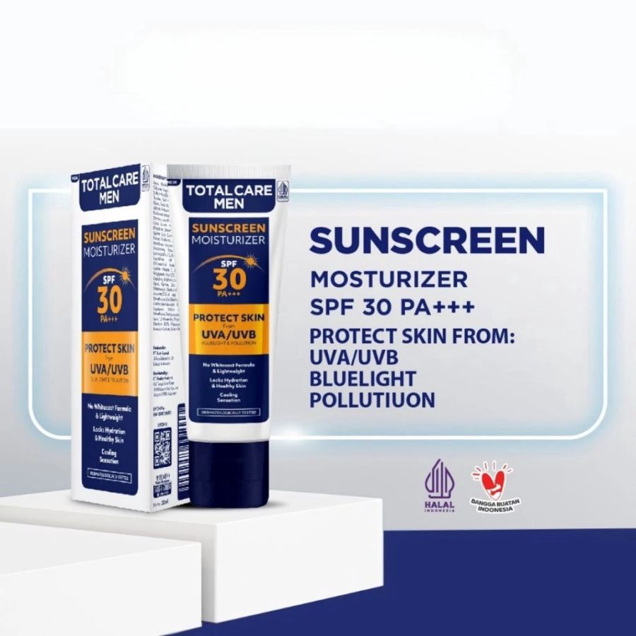 Total Care Men Moisturizer Sunscreen SPF 30 PA+++ 20ml