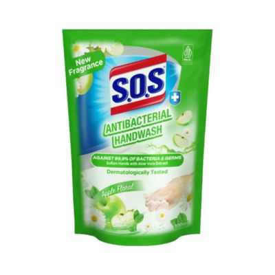 SOS Apple Floral Antibacterial Handwash Refill