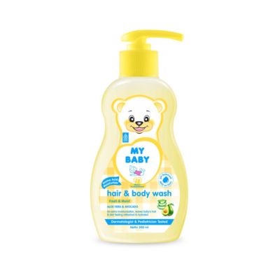 My Baby Hair & Body Wash Aloe Vera Avocado Pump