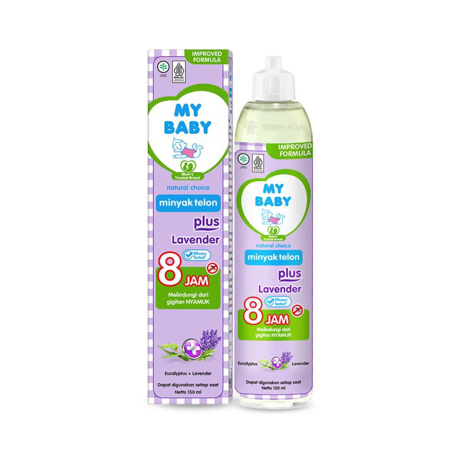 My Baby Minyak Telon Plus Lavender Perawatan Bayi 150ml