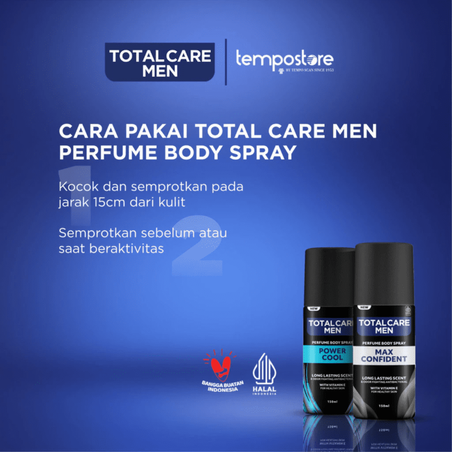 Total Care Men Max Confident Perfume Body Spray