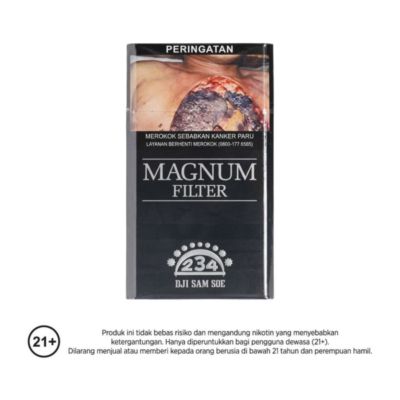 Dji Sam Soe Super Premium Magnum Black Filter Rokok Batang