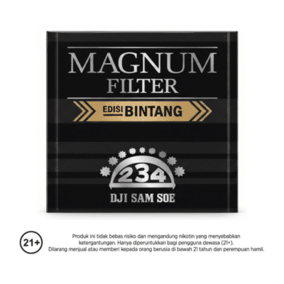 Dji Sam Soe Super Premium Magnum Black Edisi Bintang Filter Rokok Batang