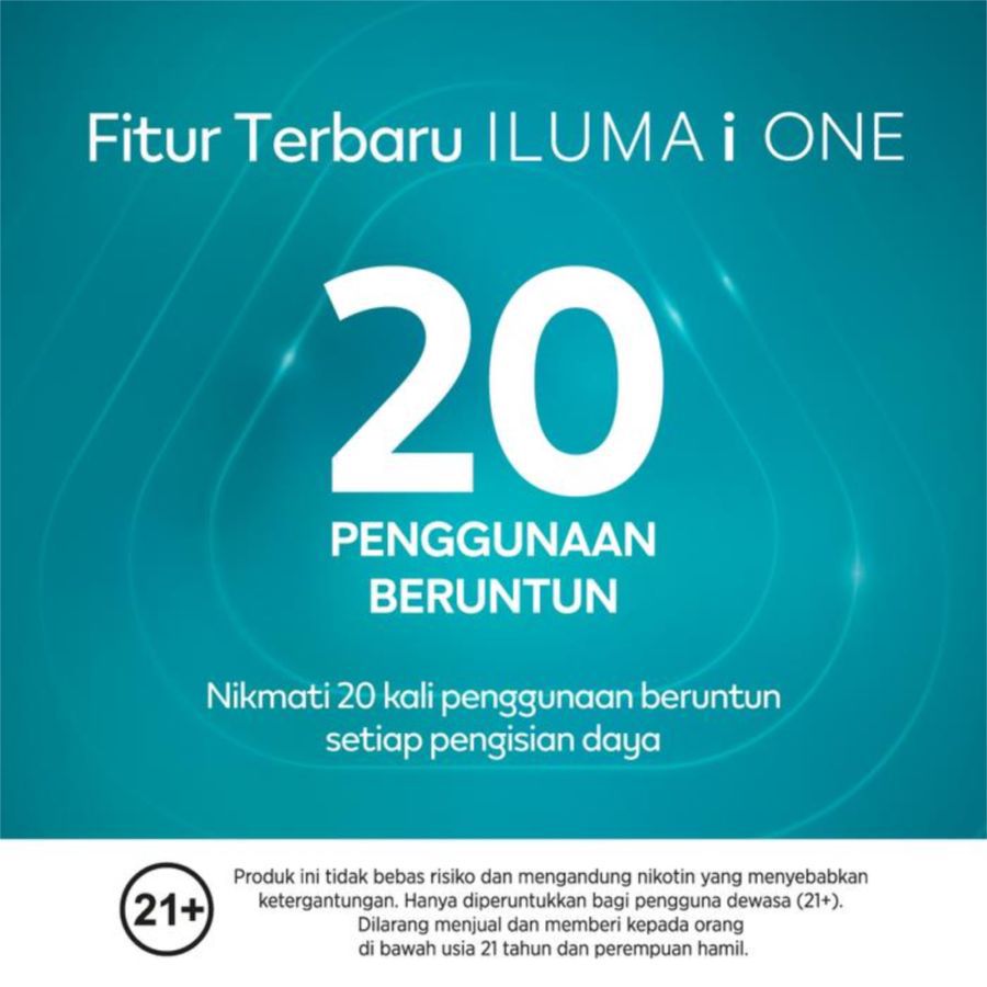 Iqos Iluma i One Breeze Blue Kit Rokok Elektrik 1pcs