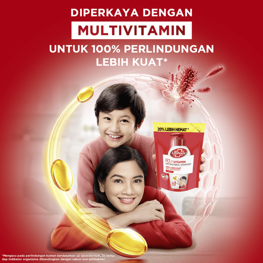 Lifebuoy Total 10 Antibacterial Handwash Pouch 180ml
