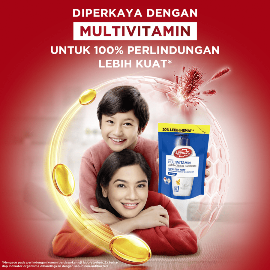 Lifebuoy Mild Care Antibacterial Handwash Pouch 180ml