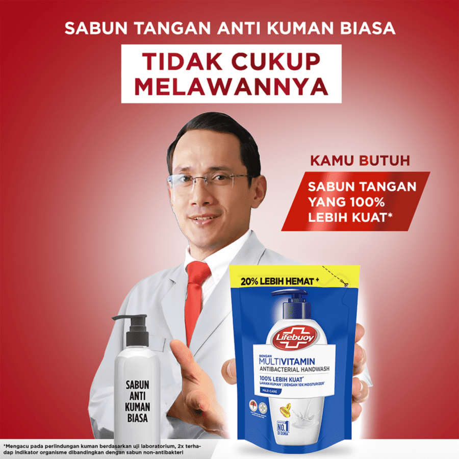Lifebuoy Mild Care Antibacterial Handwash Pouch 180ml
