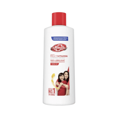 Lifebuoy Total 10 Antibacterial Body Wash Bottle