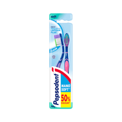 Pepsodent Nanosoft Clean Sikat Gigi