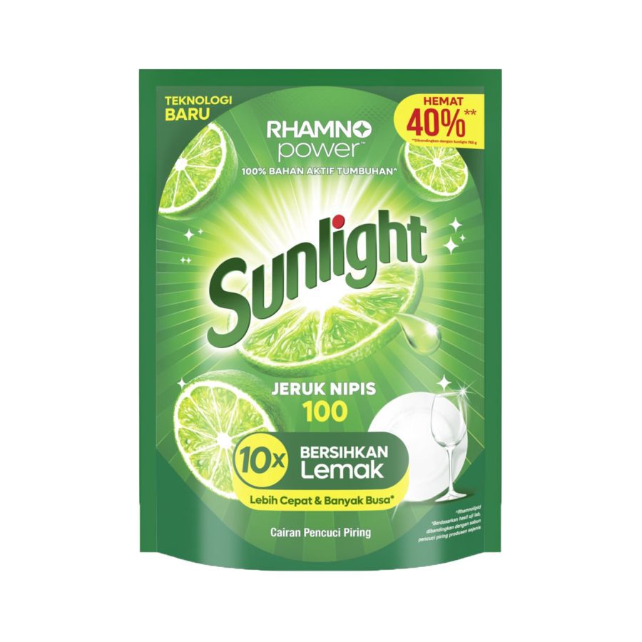 Sunlight Jeruk Nipis Cairan Pencuci Piring Refill 1500gram